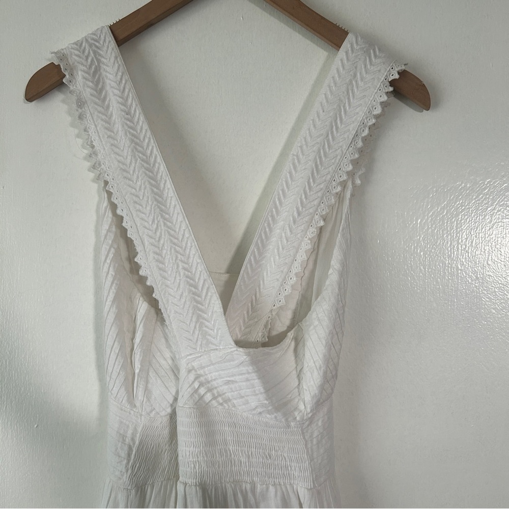 Ramy Brook Lulu White Cotton Maxi Dress - Picture 6 of 10